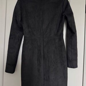 ⭕️ BCBGMAXAZRIA Black Dress Suede Medium